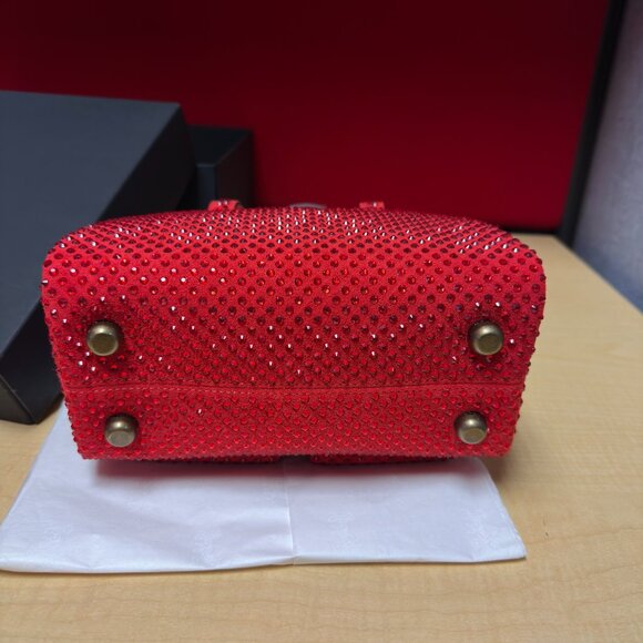 Coach Twin Turnlock Bag 20  With Crystal - Picture 5 of 5